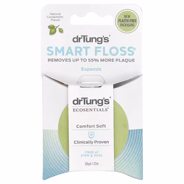 Dr. Tung's, Smart Floss®, Natural Cardamom, 30 yd (27 m)