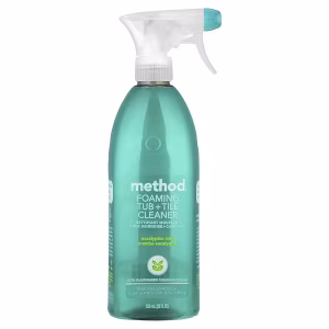 Method, Foaming Tub + Tile Cleaner, Eucalyptus Mint, 28 fl oz (828 ml)