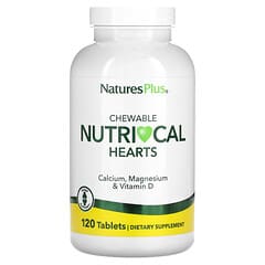NaturesPlus, Chewable Nutri-Cal Hearts, 120 Tablets