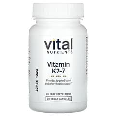 Vital Nutrients, Vitamin K2-7, 180 mcg, 60 Vegan Capsules