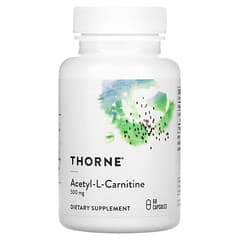 Thorne, Acetyl-L-Carnitine, 500 mg, 60 Capsules - Image 3