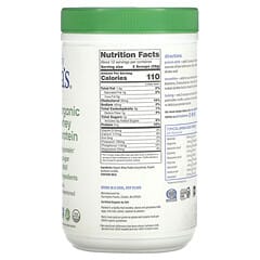 Simply Tera's, Organic Whey Protein, Plain Unsweetened, 12 oz (340 g) - Image 4