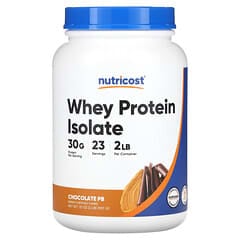 Nutricost, Whey Protein Isolate, Chocolate PB, 2 lb (907 g) - Image 3