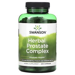Swanson, Herbal Prostate Complex with Saw Palmetto, Pygeum and Stinging Nettle, 200 Capsules