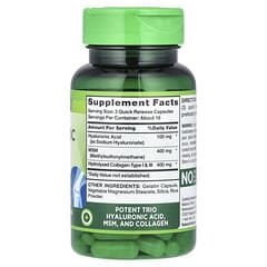 Nature's Truth, Hyaluronic Acid Complex, 900 mg, 50 Quick Release Capsules (300 mg Per Capsule) - Image 2