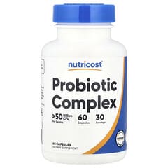 Nutricost, Probiotic Complex, >50 Billion CFU, 60 Capsules