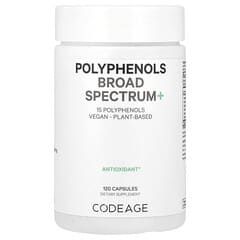 Codeage, Polyphenols Broad Spectrum+, 120 Capsules