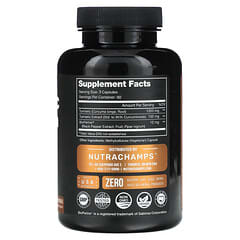 NutraChamps, Turmeric Curcumin, 180 Veggie Capsules - Image 2