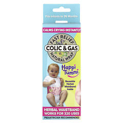 Happi Tummi, Fast Relief Colic & Gas, Natural Wrap, Infants to 36 Months, Pink, 1 Wrap & 1 Herbal Pouch - Image 4