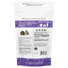 Real Mushrooms, Chaga, Organic Mushroom Extract Powder, 5.29 oz (150 gm) - Image 4