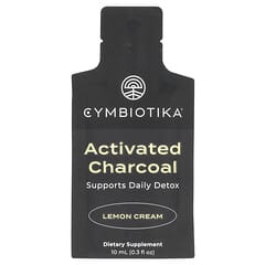 Cymbiotika, Activated Charcoal, Lemon Cream, 26 Pouches, 0.3 fl oz (10 ml) Each - Image 3