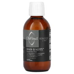 DaVinci Laboratories, Benefits Line, Brain Benefits, Orange Cherry, 6.76 fl oz (200 ml)