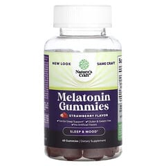 Nature's Craft, Melatonin Gummies, Strawberry, 5 mg, 60 Gummies (2.5 mg per Gummy)