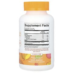 MaryRuth's, Vegan Turmeric Gummies, Peach Mango Lemon, 250 mg, 120 Gummies (62.5 mg per Gummy) - Image 2