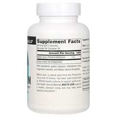 Source Naturals, Mastic Gum, 1,000 mg, 60 Capsules (500 mg per Capsule) - Image 4