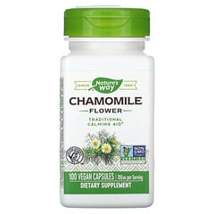Nature's Way, Chamomile Flower, 700 mg, 100 Vegan Capsules (350 mg per Capsule)