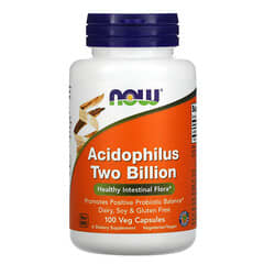 NOW Foods, Acidophilus, Two Billion, 100 Veg Capsules - Image 8