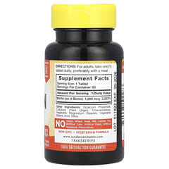 Sundance Vitamins, High Potency Biotin, 1,000 mcg, 60 Tablets - Image 4