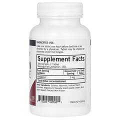 Kirkman Labs, Melatonin Chewable, 3 mg, 150 Tablets - Image 2