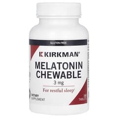 Kirkman Labs, Melatonin Chewable, 3 mg, 150 Tablets - Image 3