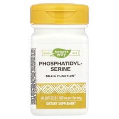 Nature's Way, Phosphatidylserine, 100 mg, 60 Softgels